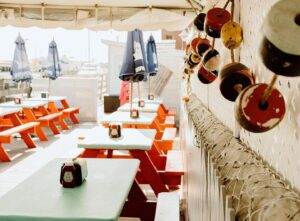 Portland Lobster Co Deck. Photo Credit: Jamie Mercurio Photography