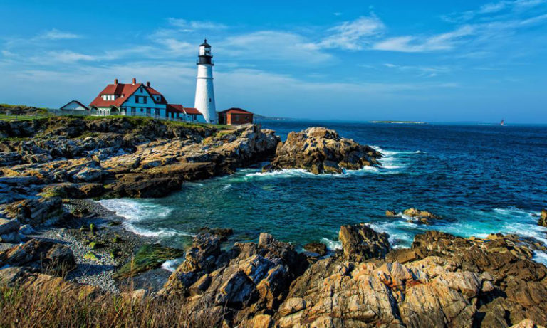 Maine’s oldest lighthouse, Portland Head Light. Photo Courtesy of Museum at Portland Head Light: Maine’s oldest lighthouse, Portland Head Light. Photo Courtesy of Museum at Portland Head Light: