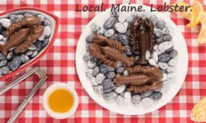 Chocolate Lobsters. Photo Provided by Len Libby Candies