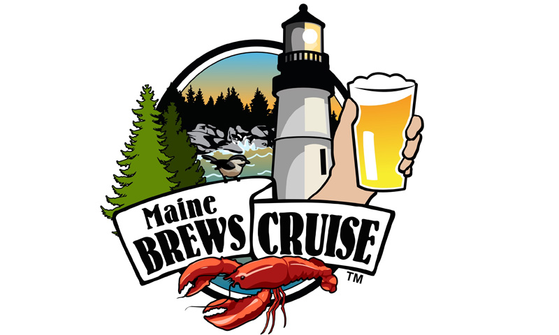 Maine Brews Cruise Logo, Photo Provided by Maine Brews Cruise
