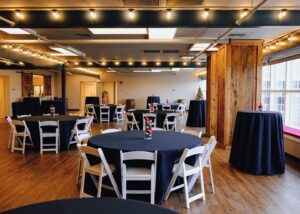 Freeport Taproom Event Space. Photo Credit: Mast Landing Brewing Company