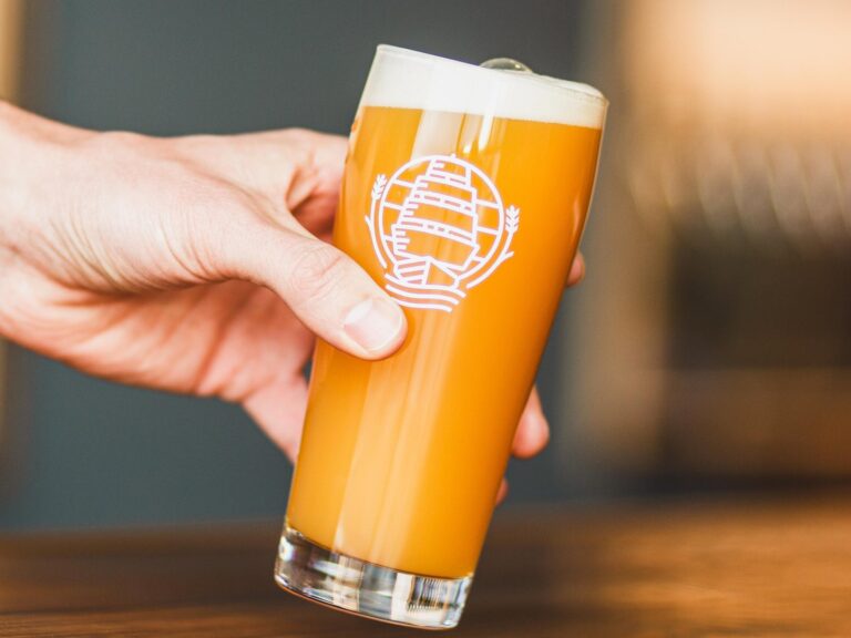 Beer. Photo Credit: Mast Landing Brewing Company