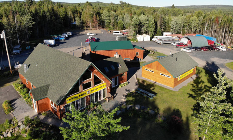 Exterior. Photo Provided by Northeast Whitewater Lodge & Guide Service