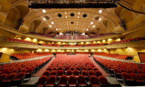 Auditorium View from Stage. Photo Provided by Merrill Auditorium