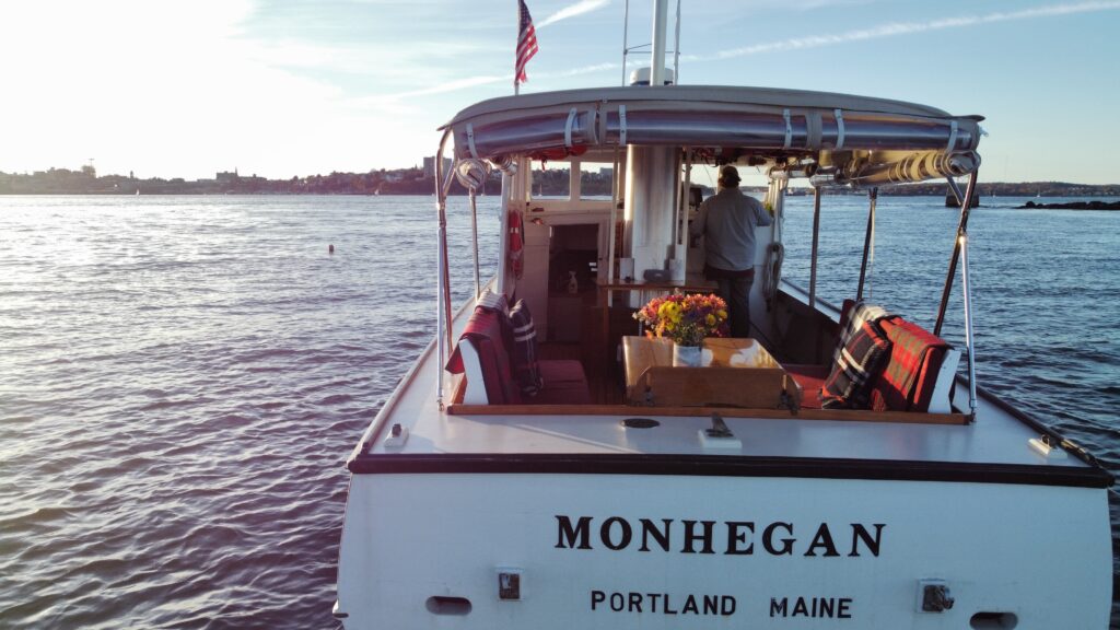Monhegan on Casco Bay. Photo Credit: Casco Bay Custom Charters