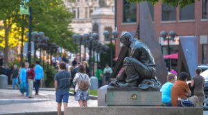 Canal Square The Maine Lobsterman. Photo Credit: Corey Templeton