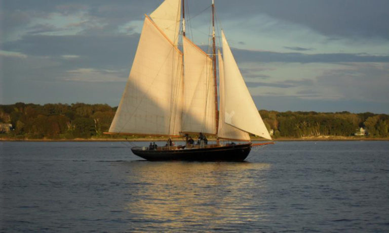 Sailboat. Photo Provided by Portland Schooner Co. Sailboat. Photo Provided by Portland Schooner Co.