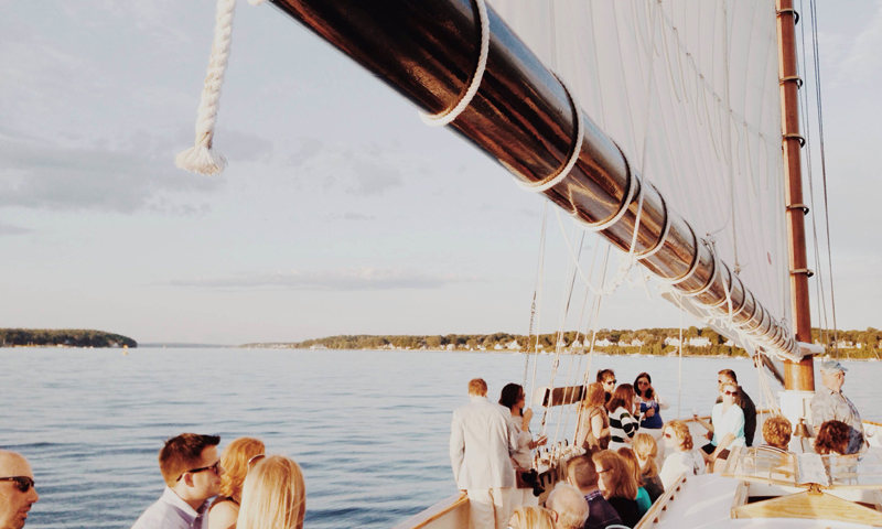 Sailing tour. Photo Provided by Maine Sailing Adventures