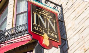 Sign. Photo Provided by Inn at St. John