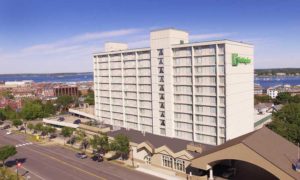 Exterior of Hotel. Photo Provided by Holiday Inn By the Bay