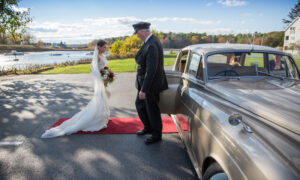 Bride/Chauffeur Bentley Exterior. Photo Credit: Patrick McNamara Photography