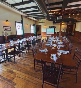 Meeting Space. Photo Credit: Boone's Fish House & Oyster Room