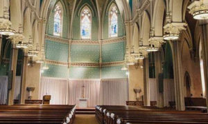 Interior. Photo Provided by Maine Irish Heritage Center
