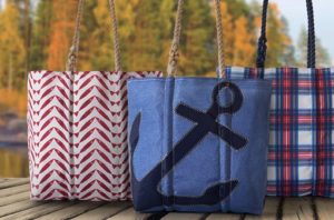 Sea Bags Display, Photo Courtesy: Sea Bags