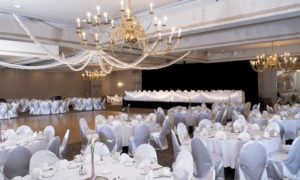 Wedding Reception. Photo Provided by Holiday Inn By the Bay