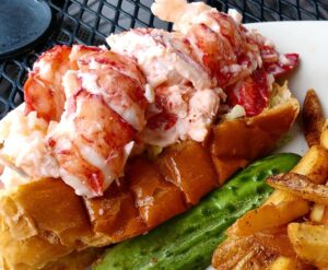 Lobster Roll at Boone's. Photo Credit: Wicked Bites