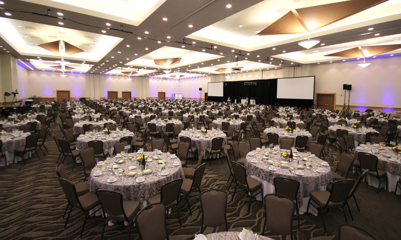 Event space. Photo Provided by Cross Insurance Center