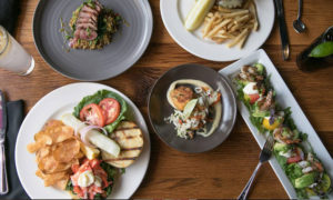 Meals at David's. Photo Provided by David’s Restaurant