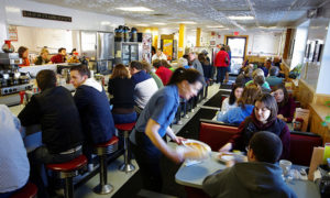 Inside Becky's Diner. Photo Provided by Becky's Diner