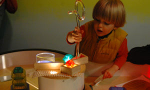 Child playing. Photo Provided by Children's Museum & Theatre of Maine