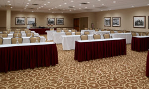 Event space. Photo Provided by Clarion Hotel
