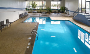 Indoor pool. Photo Provided by Clarion Hotel