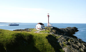 Lighthouse. Photo Provided by Bay Ferries - The CAT