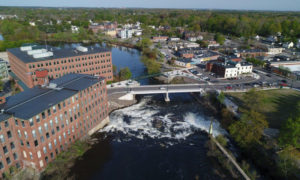 Westbrook Drone View. Photo Provided by Discover Downtown Westbrook