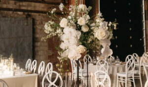 Wedding Reception in Brick South. Photo Credit: Emily Delamater