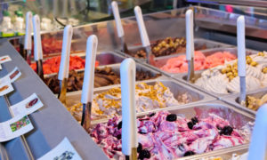 Several Flavors of Gelato on Display. Photo Provided by Gorgeous Gelato