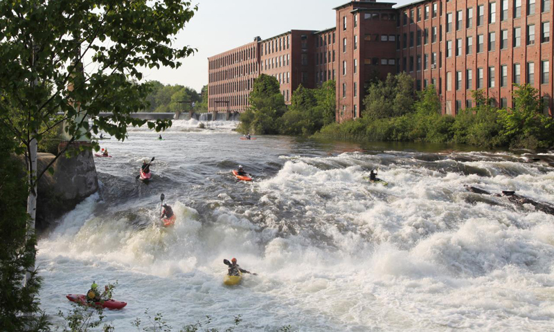 Kayaking. Photo Provided by Discover Downtown Westbrook