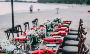 Decorative Table. Photo Provided by Experience Maine