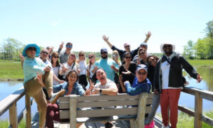 Outdoor Silly Group Photo. Photo Credit: Experience Maine Outdoor Silly Group Photo. Photo Credit: Experience Maine