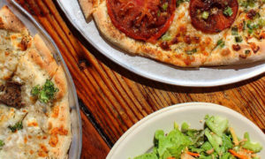 Pizza. Photo Provided by Flatbread Pizza.