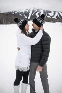 Couple at Ski Resort. Photography provided by: Waylon Wolfe (Waylon Wolfe Photography