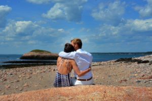 Couple on Beach, Photo Credit: Steve Schaefer
