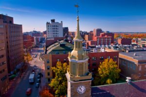 Cityscape with Fall Foliage, Photo Credit: Cynthia Farr-Weinfeld