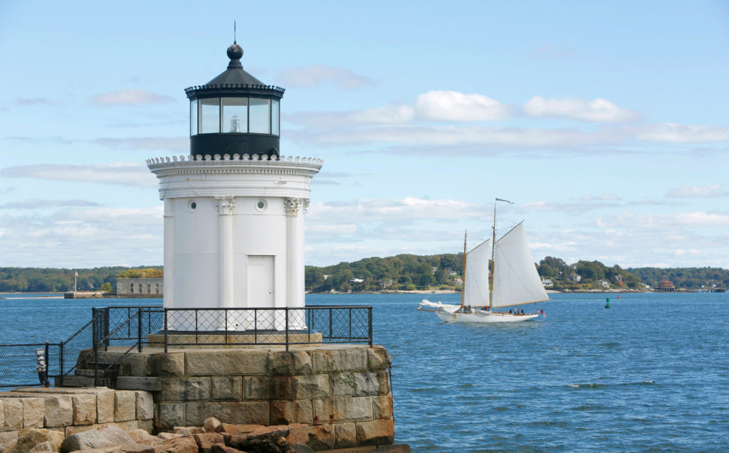 Maine Bug Light Portland Breakwater Light