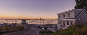 Falmouth foreside harbor sunrise Photo Credit: Cynthia Farr-Weinfeld