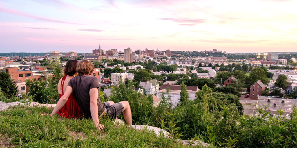 Portland Maine Cityscape, Photo Credit: Corey Templeton Portland Maine Cityscape, Photo Credit: Corey Templeton