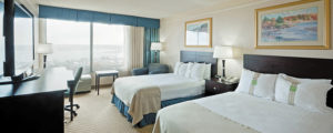 Double Room Hotel in Downtown Portland, Photo Courtesy of Holiday Inn By the Bay