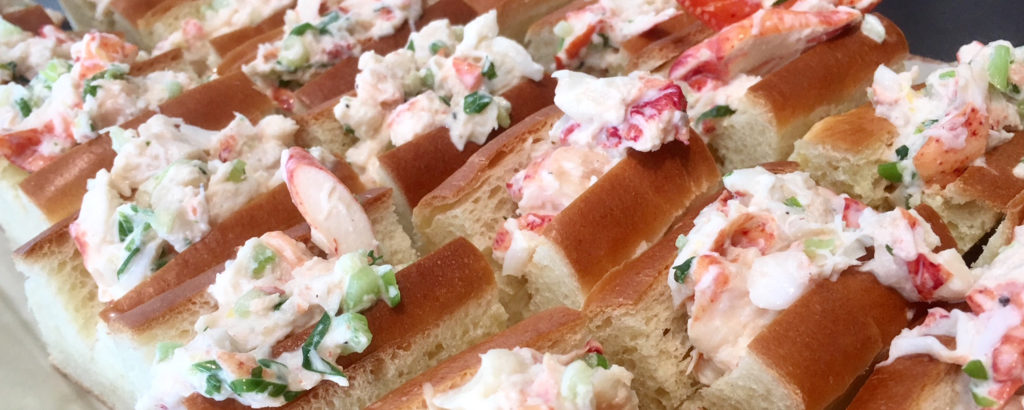 tray of lobster rolls, Photo Credit: Robert Witkowski