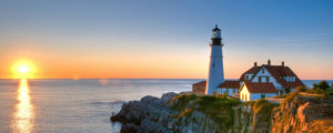 Portland Head Light During Sunset