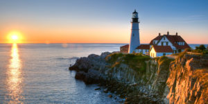 Portland Head Light During Sunset