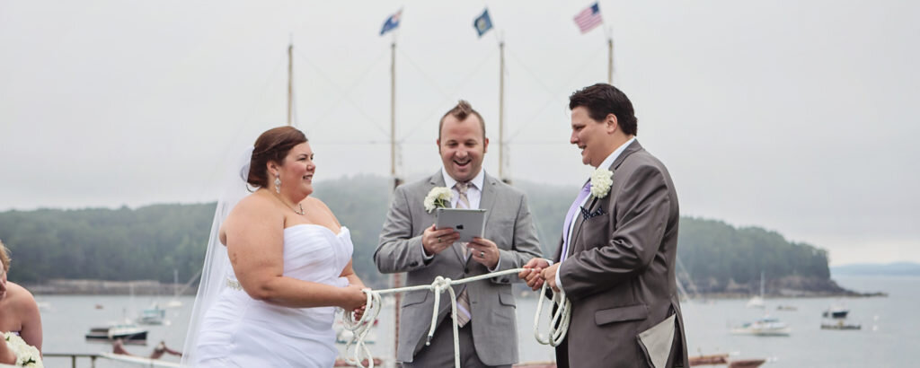 Couple Tying Knot While Getting Married, Photo Credit: Cuppa Photography