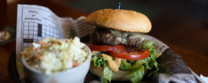 Burger Lunch at Grittys, Photo Credit: Capshore Photography