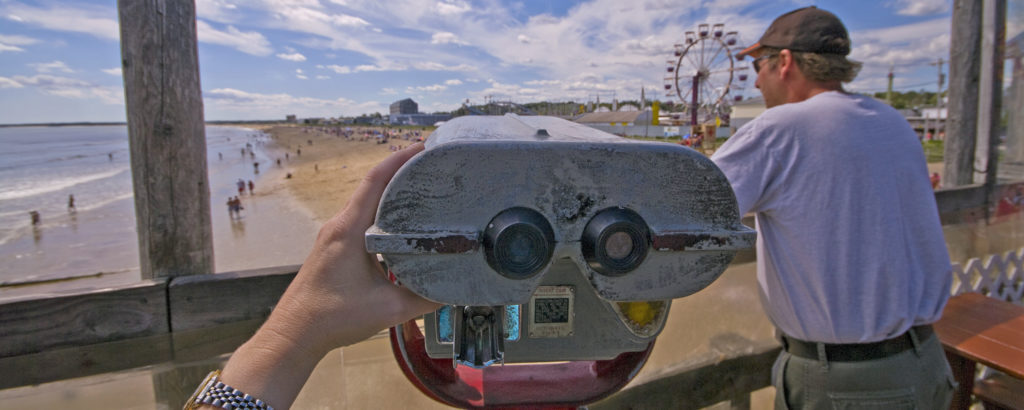 Old Orchard Beach Viewfinder, Photo Credit: Cynthia Farr-Weinfeld