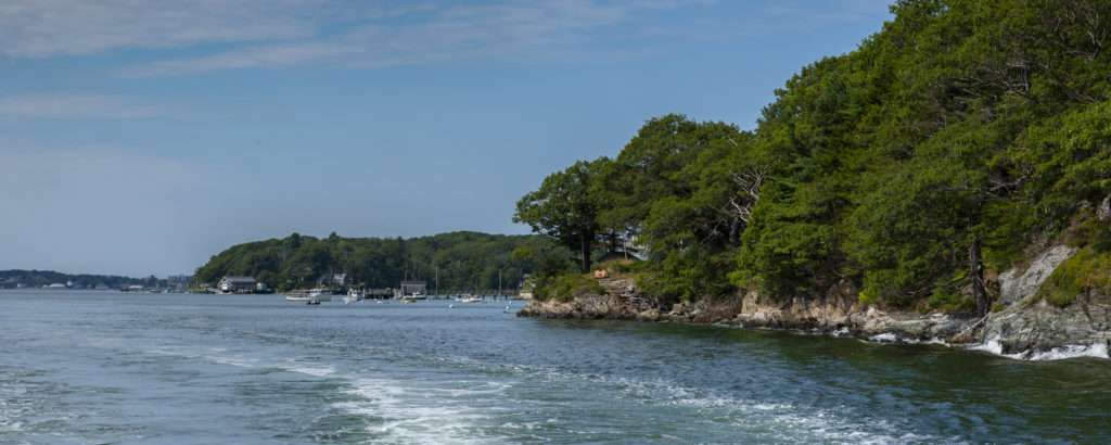 Island Shoreline Casco Bay, Photo Credit: Cynthia Farr-Weinfeld