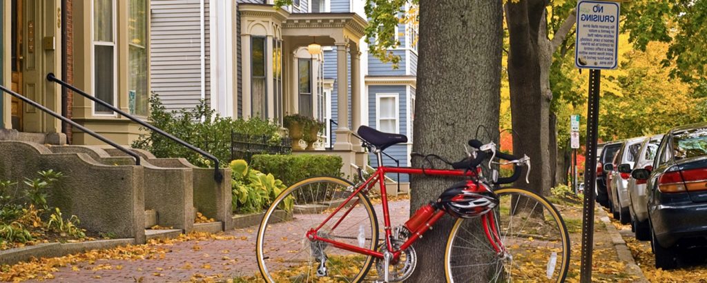 Bike Against Tree on West End, Photo Credit: Corey Templeton