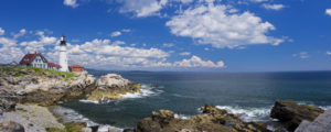 Portland head Light From Distance, Photo Credit: Cynthia Farr-Weinfeld